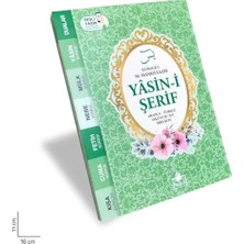 Renas Store Yasin-I Şerif Arapça Türkçe Okunuşu ile Birlikte Yeşil Kapak Çanta Boy