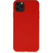 Chic Haven 11 Pro Max Kılıf Nano Içi Kadife - Kırmızı