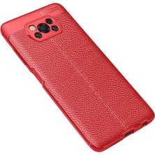 K&A Pohone X3 Kılıf Auto Fus Kapak - Kırmızı