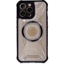 K&A 14 Pro Max Kılıf Prag Magneticsafe Kapak - Siyah