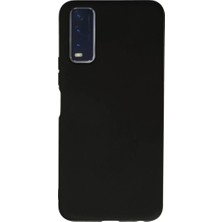 Renas Store Y11S Kılıf Nano Içi Kadife Silikon - Siyah