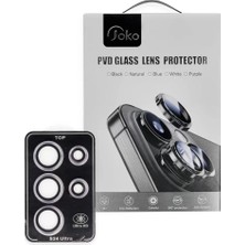 Renas Store Galaxy S24 Pvd Metal Kamera Lens - Pembe