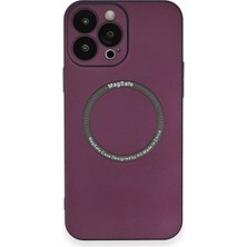 K&A 14 Pro Kılıf Jack Magneticsafe Lens - Mürdüm