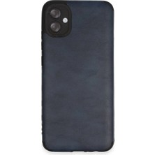 K&A Galaxy A04E Kılıf Loop Deri - Lacivert