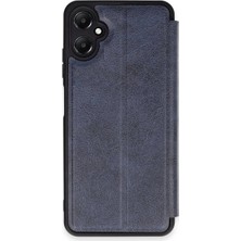 K&A Galaxy A05 Kılıf Flip Cover - Lacivert