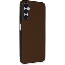 Colezium Galaxy A05S Kılıf Taft Kapak - Kahverengi