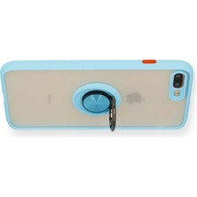 Renas Store Iphone 7 Kılıf Montreal Yüzüklü Silikon Kapak - Buz