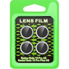 Renas Store Redmi Note 15 5g Raze Metal Kamera Lens - Gümüş