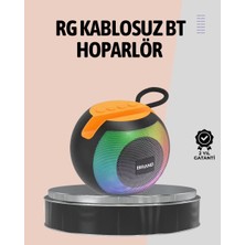 Northcity 1200MAH Uzun Pil Ömürlü Bluetooth Hoparlör - 8 Saat Çalma, Rgb Işık, 360° Surround Ses