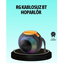 Northcity 8 Saat Çalma Süreli Taşınabilir Bluetooth Hoparlör - Bluetooth 5.0, Rgb Işık ve 360° Surround Ses
