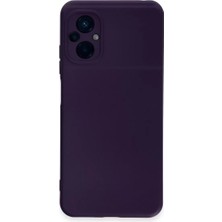Renas Store Poco M5 Kılıf Nano Içi Kadife Silikon - Mor