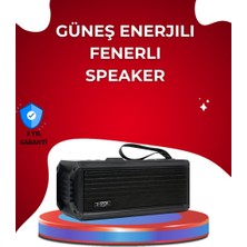 Northcity Solar Enerjili Bluetooth Hoparlör Fm Radyolu 8W Ses - Taşınabilir ve Şık Tasarım