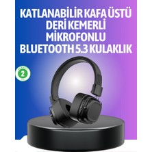 Northcity Kablosuz Bluetooth Kulak Üstü Kulaklık - Uzun Pil Ömrü ve Konforlu Tasarım
