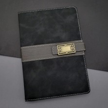 Livenda Siyah Çizgili Defter