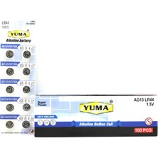 LTG Nova Ym-9 AG13 Lr-44 Düğme Pil Alkalin 1.5V 10LU Kart