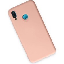 Renas Store P20 Lite Kılıf Nano Içi Kadife Silikon - Pudra