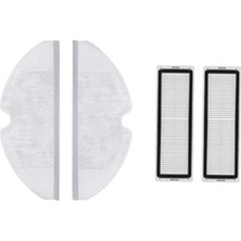 Dijitaldepodan Xiaomi Mijia 1c Vacuum Mop Set 2 adet fiber mop bezi 2 adet hepa filtre