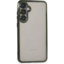 Renas Store Galaxy S23 Fe Kılıf Lensli Silikon - Yeşil