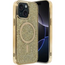 Renas Store Iphone 15 Helen Magsafe Kapak - Gold