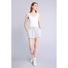 DeFacto Regular Fit Normal Bel Düz Paça Bermuda C7600AX26SM