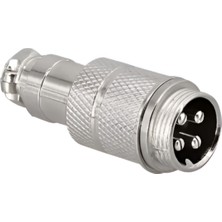 Muray Tekno Gx-16 4’lü Erkek Mikrofon / Endüstriyel Konnektör – Panel Tipi
