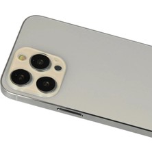 Renas Store Iphone 12 Rainbow Kamera Lens Koruma Cam - Gold