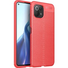 Renas Store 11 Lite Kılıf Auto Focus Kapak - Kırmızı