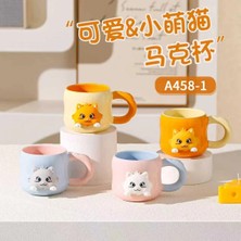 Renas Store Mıknatıslı Motifli Seramik Kupa Bardak