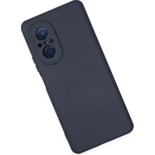 Renas Store Nova 9 Se Kılıf Nano Içi Kadife Silikon - Lacivert