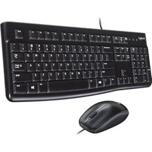 Prativas MK120 USB Q Siyah Kablolu Klavye + Mouse Set