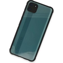 Renas Store C11 Kılıf Miami Şeffaf Silikon - Siyah