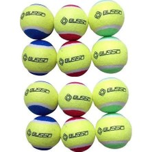 Busso Cb 20 Tenis Topu 12 Li Renkli File İçerisinde Köpek Eğitimi İçin Tavsiye Edilir