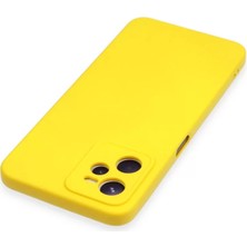 Renas Store C35 Kılıf Nano Içi Kadife Silikon - Sarı