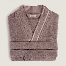 Chakra Chıc %100 Pamuk Unısex Bornoz Lila