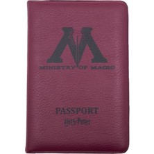 Ministry Of Magic Pasaport Kılıfı Lisanslı Deri