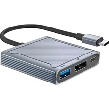 Renas Store ZR285 Type-C 3 In 1 Displayport
