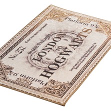 Sihir Dükkanı Harry Potter Peron Dokuz Üç Çeyrek Bilet Paspas