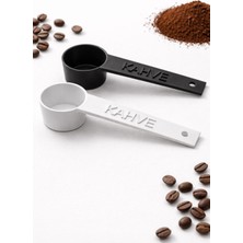 Muray Tekno Kahve Yazılı Kahve Ölçü Kaşığı (2 Adet) | Espresso & Filtre Kahve | Set-Renk Seçenekli