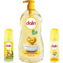 Dalin Şampuan Klasik 700 + Bıcı Bıcı +  Orman Esintisi Bebek Kolonyası 80 Derece Sprey