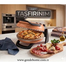 Gözdehome Erato Taşfırınım Doğal Taş Tabanlı Pizza Makinesi Taş Fırın