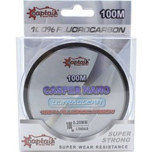 Captain Casper Nano %100 Fluoro Carbon Misina 100MT
