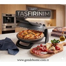 Gözdehome Erato Taşfırınım Doğal Taş Tabanlı Pizza Makinesi Taş Fırın