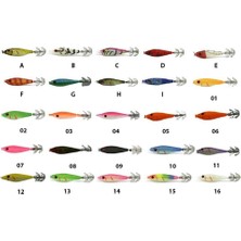 Captain 3007 Kalamar Zokası 6cm Metsuki Squid