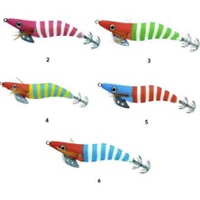 Captain 3005 Kalamar Zokası 10CM Striped Body Squid