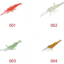 Captain 3054 Silikon Karides 75CM Suni Yem 5li Paket