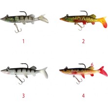 Captain 3546 Steady Pike Soft 10CM Turna Silikonu Suni Balık
