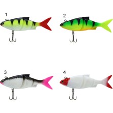 Captain 3539 Crafity Soft 10CM Turna Silikonu Suni Balık