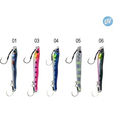 Captain 3628 Slide Jigger 60GR Light Jig Suni Yem