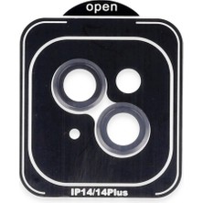 Renas Store Iphone 14 Pvd Metal Kamera Lens - Siyah