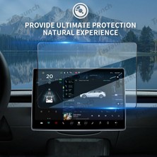 Haloblk Tesla Model Y Juniper 2026+ Için 16 Inç 9h Tamperli Cam Ekran Koruyucu (Arka Ekran Dahil)